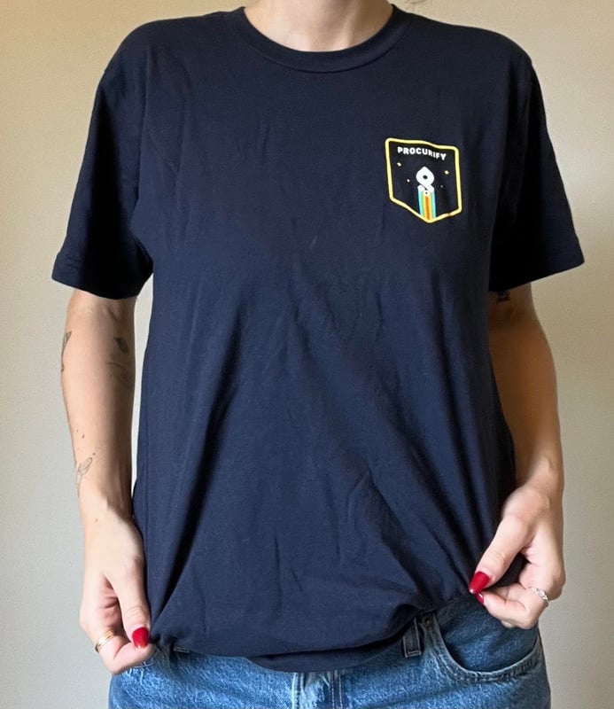 Procurify Vintage 9 Year Anniversary Shirt